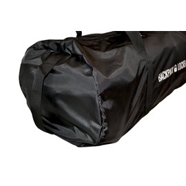 Backpack Locker - Backpack Cover for Airplane - Large Shoulder Bag - Free Hanging Lock, black, Backpack