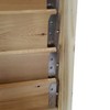 Decorex Hardware Heavy Duty Stainless Steel Louvers Hardware Kit -