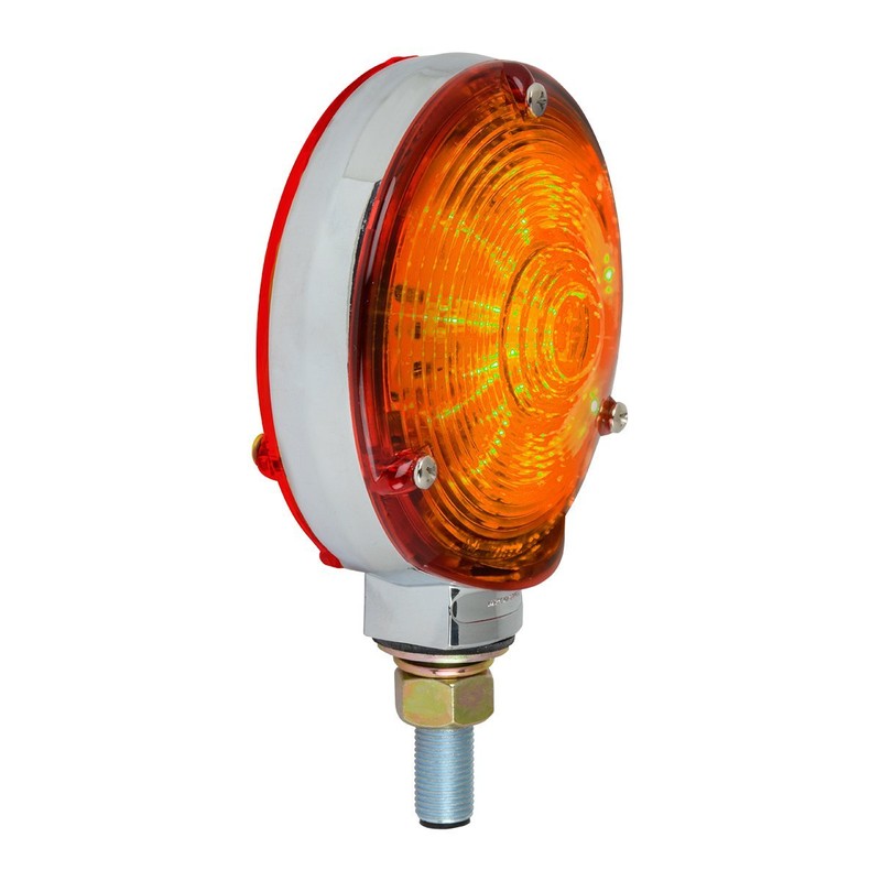 Grand General 77611 Star Amber/Red 4" Double Faced 48 LED
