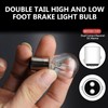 Ferianl 10PCS 1157 Light Bulb, Double Tail High and Low