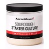 Apron Maven Premium Sourdough Starter Culture - Chewy Tangy San