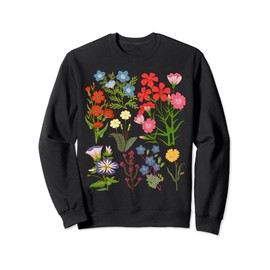Vintage Botanical Floral Flower Hawaiian Gifts For Men Women Sweatshirt