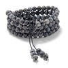 Self-Discovery Mala Stretchy Mala Wrist Wrap Bracelet with 108 Healing
