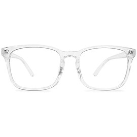 MAGIMODAC Blaulichtfilter Lesebrille gro√ü Damen Herren Computerbrille Lesebrillen Sehhilfe Brille Computer-Lesebrillen mit/ohne St√§rke (Transparent, 2.75)