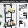 ODesign Over The Door Shower Caddy, 3-Tier Adjustable Hanging Caddy
