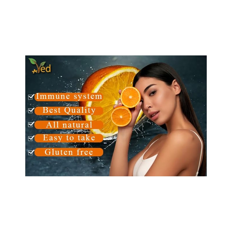 Ved Vitamin C & D3 Liquid Food Supplement for Adults