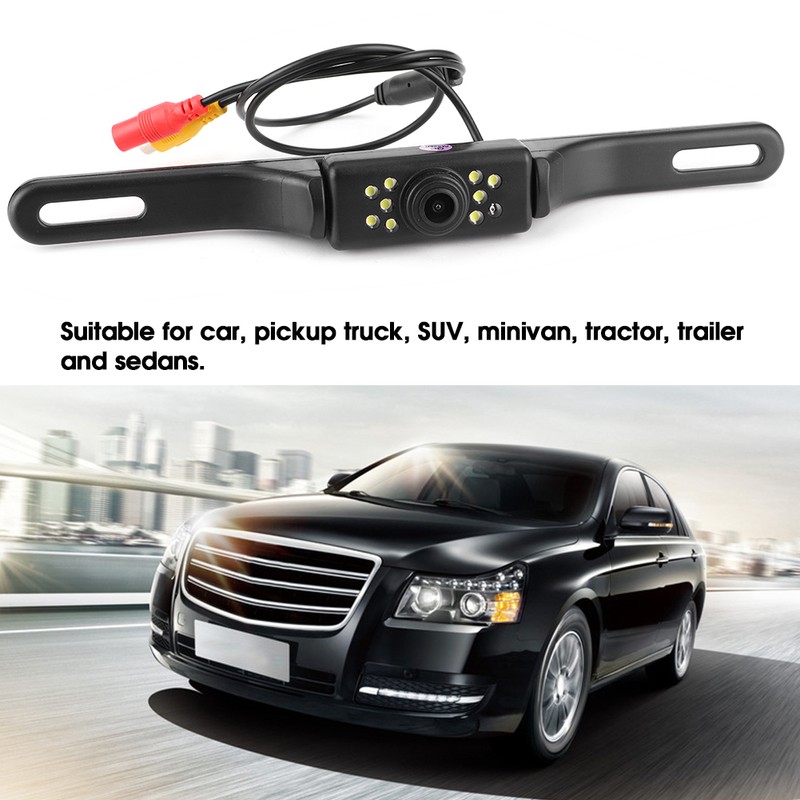 149° View Angle Reversing Backup Camera IP69 with 9 LED