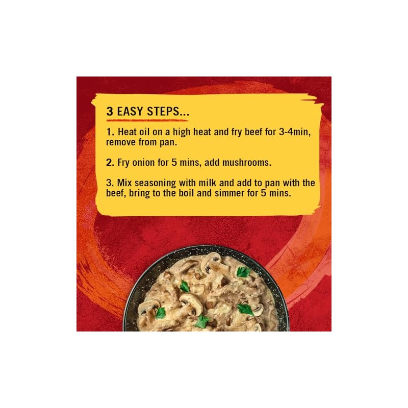 Schwartz Beef Stroganoff, 35g