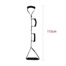 Adjustable Leg Lifter with Padded Handle, Multi-Loop Leg Lifter Strap, for Safe Moving When Leaving Bed, Sofa, Car Wheelchair, Hip and Knee Surgery Aid for Men Women