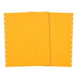 Talia Discbound Notbook - Cover and Disc Set (Set 4 (3pk), Letter Set) - Celestial Turquoise, Verdant Green, BBQ Mustard