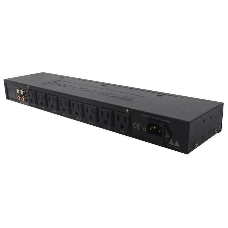 Technical Pro DB30 1U Rack Mount dB Decibel Meter Display+8
