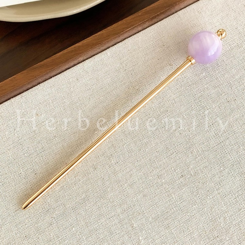 Herbeluemily Kanzashi Hair Stick, Hair Accessories, Simple, Modern, Single Piece,