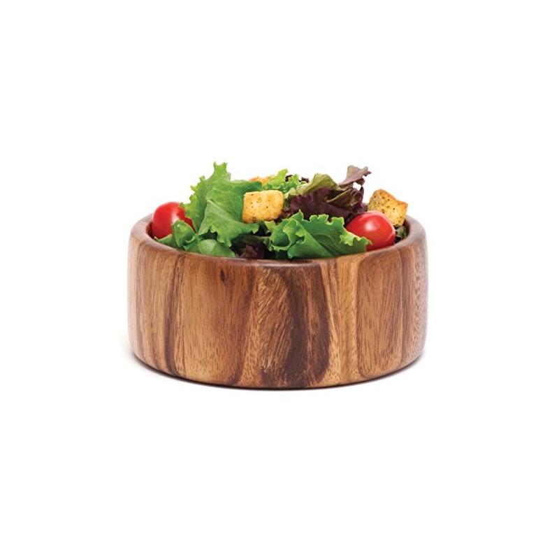 Lipper International Acacia Set of 4 6 x 2.5 Straight