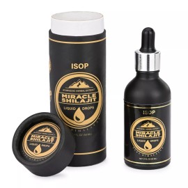 Isop Shilajit Pure Himalayan New formula USA Organic Immunity Shield 50 GRAM Exp2025