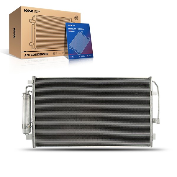 KAX 73639 Air Conditioning A/C Condenser Compatible with 2007-2018 Nissan