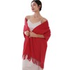 RIIQIICHY Scarf, Women's Cashmere Touch Scarf, Large Scarf, Wedding, Solid,