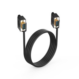 PNGKNYOCN 90 Degree VGA Cable,15 Pin Full HD 1080P Left Bend Angle VGA Male to Right Bend Angle VGA Male High Resolution Video Cord 1.5M (L/R)