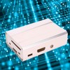 Gold Aluminum Alloy Protective Case Enclosure Box Fits for Raspberry