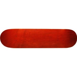 Moose Blank Skateboard Deck 7.5 RED Skateboards