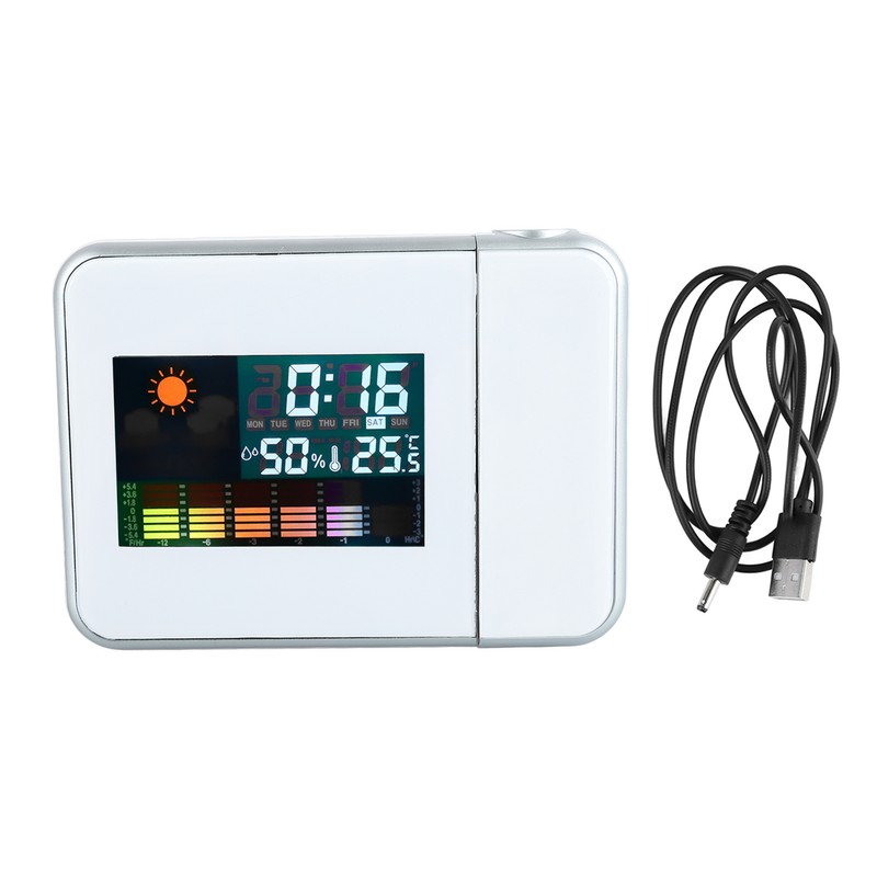 Projection Alarm Clock Innovative Mute Digital Alarm Clock Projector with