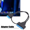 2.5in Adapter Cable 19Pin USB 3.0 to SATA 22Pin 50cm