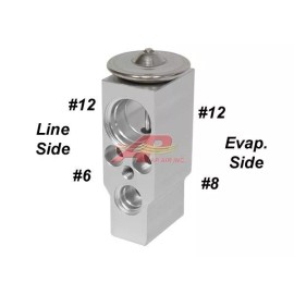 AP Air 86482536 A/C Block Style Expansion Valve Fits Volvo - 1 Year Warranty