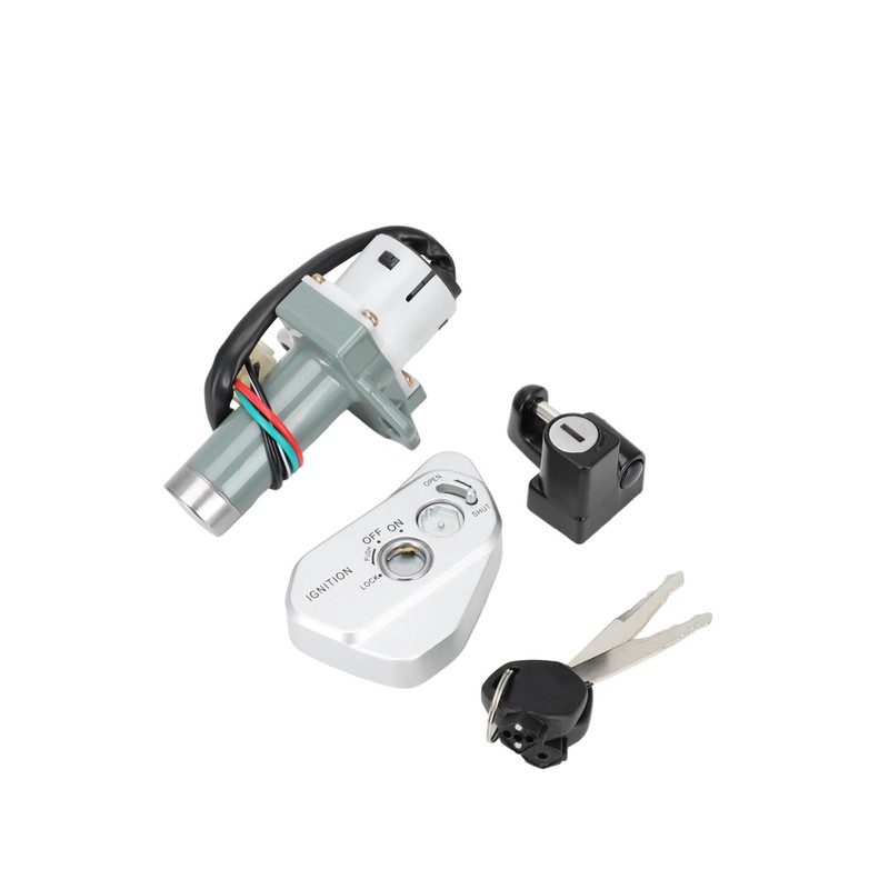 BAOUFF Ignition Key Switch for Hawk 250,Motorcycle Ignition Lock Cylinder