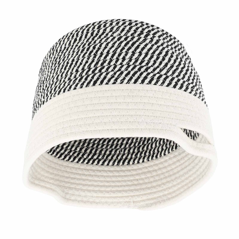 Foldable Laundry Basket Multipurpose Large Capacity Cotton Linen Woven Collapsible