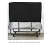 Sanseenia Rollaway Bed Cover, Waterproof and Dustproof Folding Bed Storage
