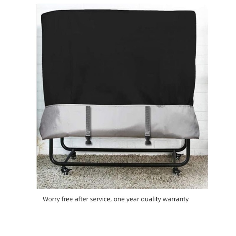 Sanseenia Rollaway Bed Cover, Waterproof and Dustproof Folding Bed Storage