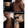 ChainsHouse Men Women 14K Gold Plated Chain Hip Hop Fashion