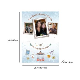 Gilmore Girls Advent Calendar 2024, 25 Days Gilmore Girls Advent Calendar, Christmas Holiday, Advent Calendar, Christmas Countdown Calendar with Collector's Decorations, for Fans
