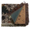Shesyuki Boho Throw Blanket Reversible Cotton Bohemian Tapestry Hippie Room