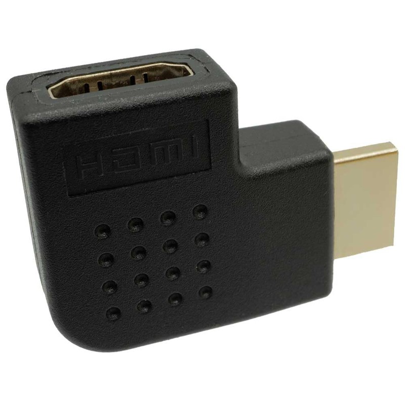 [Set of 2] HDMI Version 1.4 Compatible, L-Shaped Converter, Left