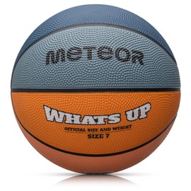 Meteor Whats Up Children's Basketball Size #1#3#4#5#6#7 - Soft Mini Basketball for Youth, Ages 4-8