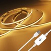 MILADALED 3.28FT/1M COB LED Strip Light 3000K Warm White High