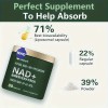 NAD+ Health Supplement for Energy, Focus & Skin Aging Support