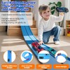 SKIKHN Car Track, 4.6M Flexible Car Track with 2 Alloy