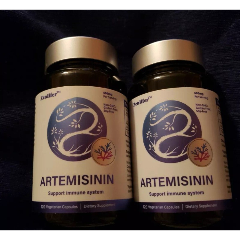 Zenlifer Artemisinin Supplement 600Mg Immune Support 2 pack 240 Capsules