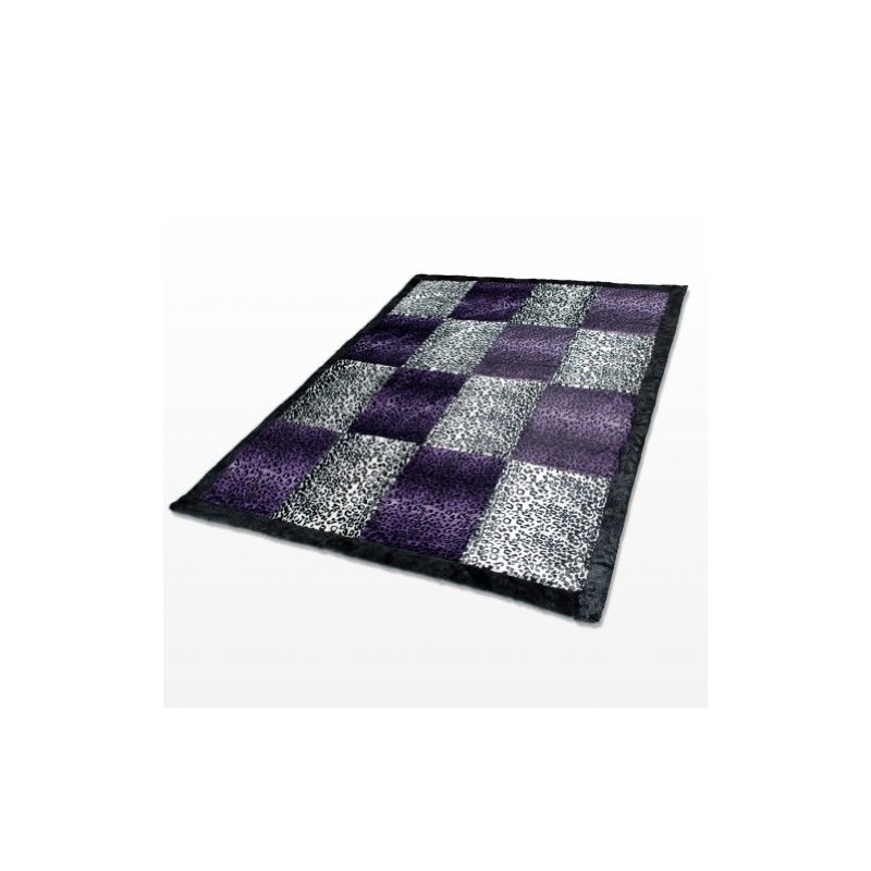 Onitiva - [Devil Nut] Animal Style Patchwork Throw Blanket (61