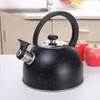 Whistling Kettle Stainless Steel Large Diameter Spout Moon Shape Handle