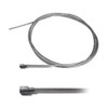 Soft Steel Cable 2mm x 2.5m Bulb Head 6x6mm Tiller
