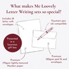 Me Loovely Writing Paper & Envelope Set Premium Blank A5