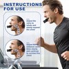 Amusingtao Breathing Trainer, Portable Lung Exerciser and Lung Trainer, Adjustable
