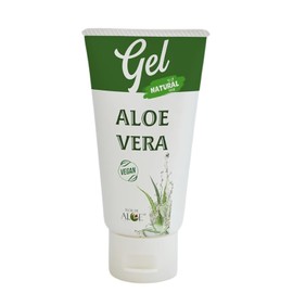 Flor de Aloe GEL Hidratante y humectante para la piel - Ideal para piel afectada por acné, quemaduras solares, enrojecimiento, opacidad - 100% Natural. 200 gr.