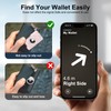 HAUXGOGO Protective Cover for Air Tag (2 Pieces) Ultra-Thin Card