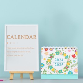 MAGICLULU Desk Calendar Elegant Calendar for Desk Decor Minimalist Stand-up Design Month Date Display for Personal Scheduling Giving for Home Office Use