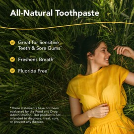 NORTH AMERICAN HERB & SPICE OregaFresh Toothpaste (2 Pack) - 3.4 fl. oz. - Natural Toothpaste - Supports Tooth and Gum Health - Oregano Oil, Clove Oil - Chemical Free, Non-GMO - Total Servings