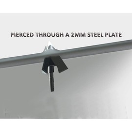 DEEPOWER 4-Pack Archery Broadhead 3 Blade 125Grain Broadhead Solid Hunting Broadhead Fixed 3 Blade 420 Stainless Steel