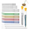 Yarn Needle Set, 20 Pieces Darning Needle Set, Coloured Curved